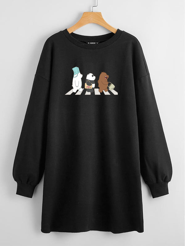 LONG LENGTH SWEATSHIRT Crossing Road