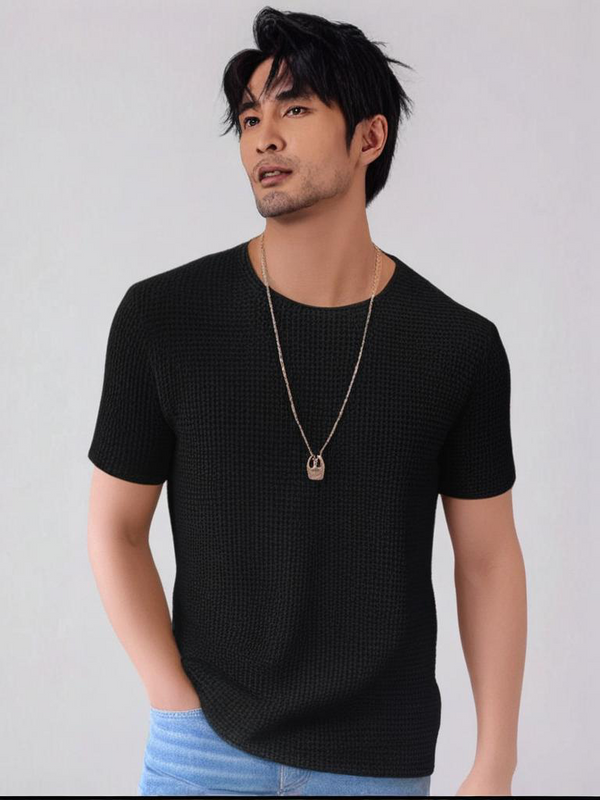 Popcorn Tshirt Black