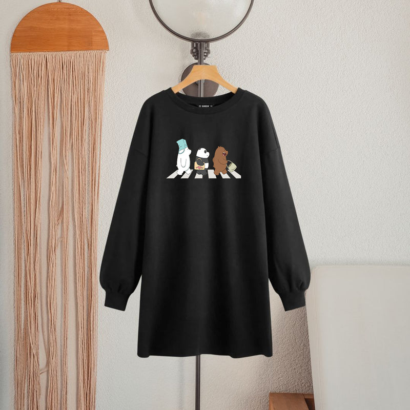 LONG LENGTH SWEATSHIRT Crossing Road