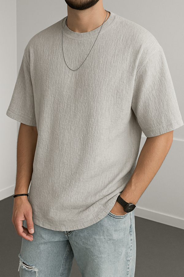 Wrinkle Tshirt Grey