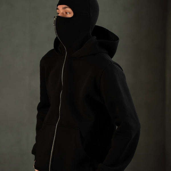 Balaclava Ninja Zipper Hoodie – Dealzonn