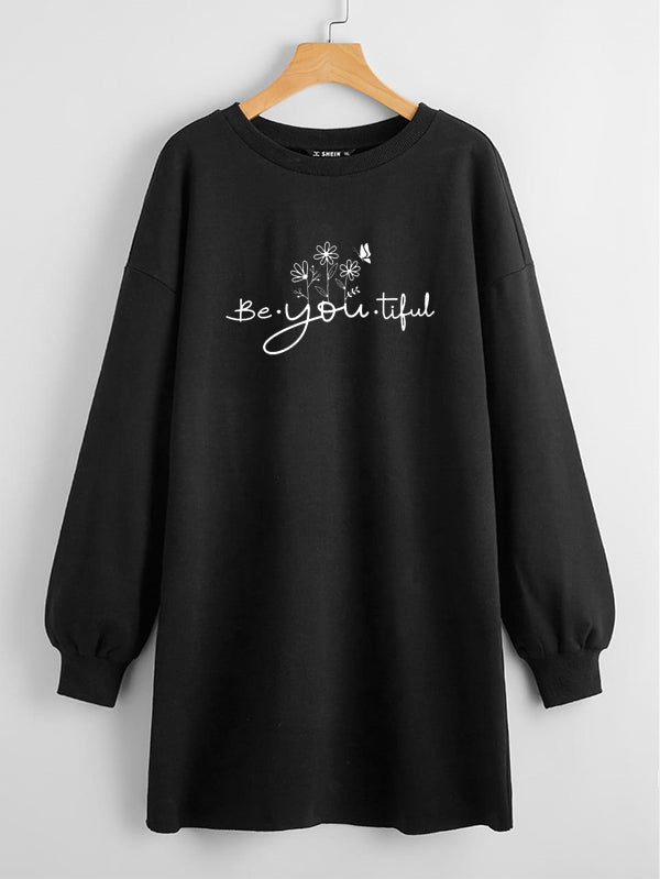 LONG LENGTH SWEATSHIRT Beyoutiful