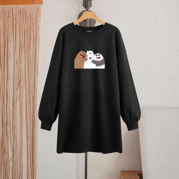 LONG LENGTH SWEATSHIRT 3 Bear Buddies