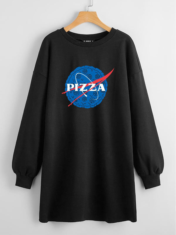 LONG LENGTH SWEATSHIRT Pizza