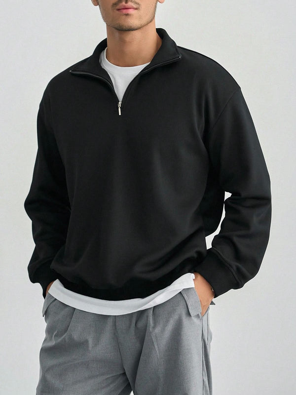 Quarter Zip SWEATSHIRT