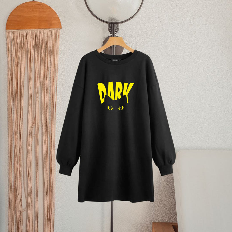 LONG LENGTH SWEATSHIRT DARK