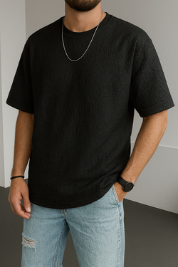 Wrinkle Tshirt Black
