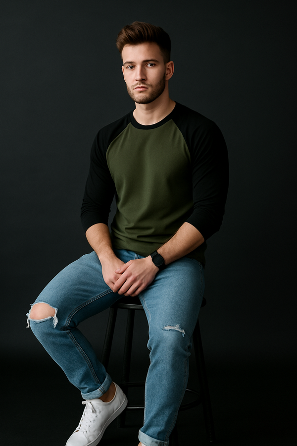 Raglan Tshirt Olive