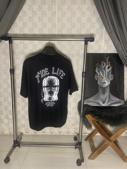 Fine Life Oversize Black Tshirt