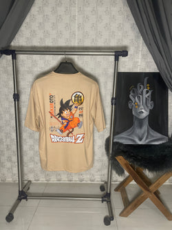 Dragonball Oversize Beige Tshirt