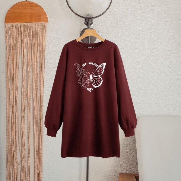 LONG LENGTH SWEATSHIRT Set Ourselves Free