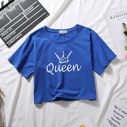 QUEEN ROYAL CROPTOP