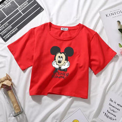 MICKEY MOUSE RED CROPTOP