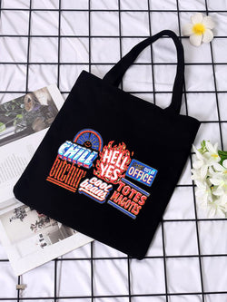 TOTES MAGOTES TOTE BAG BLACK