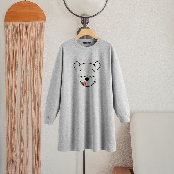 LONG LENGTH SWEATSHIRT Polar Bear