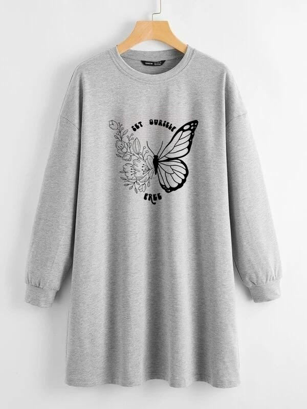 LONG LENGTH SWEATSHIRT Set Ourselves Free